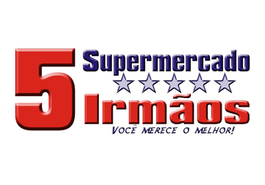 Logo 5 Irmãos Supermercado